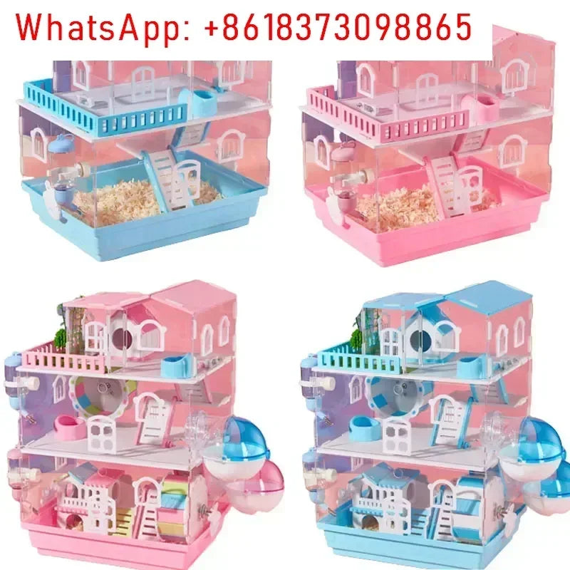 2/3 Layer Acrylic Pet Hamster Cage - ProPawPet.com