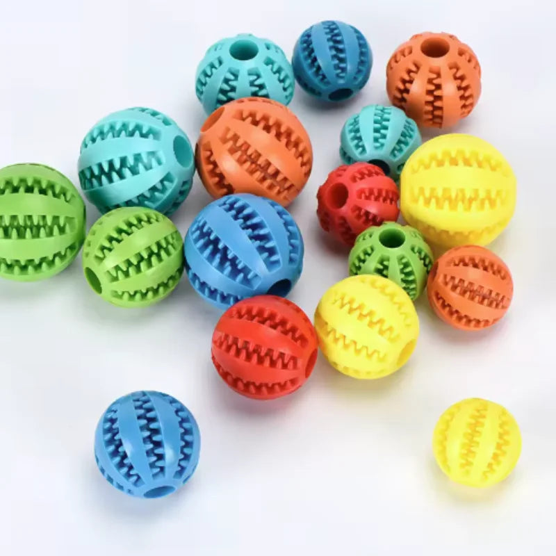 Interactive Silicone Rubber Ball – Dog Supplies