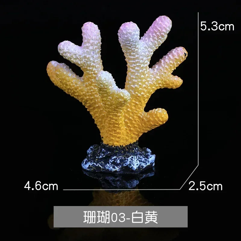 Resin Simulation Mini Coral Micro Landscape - ProPawPet.com