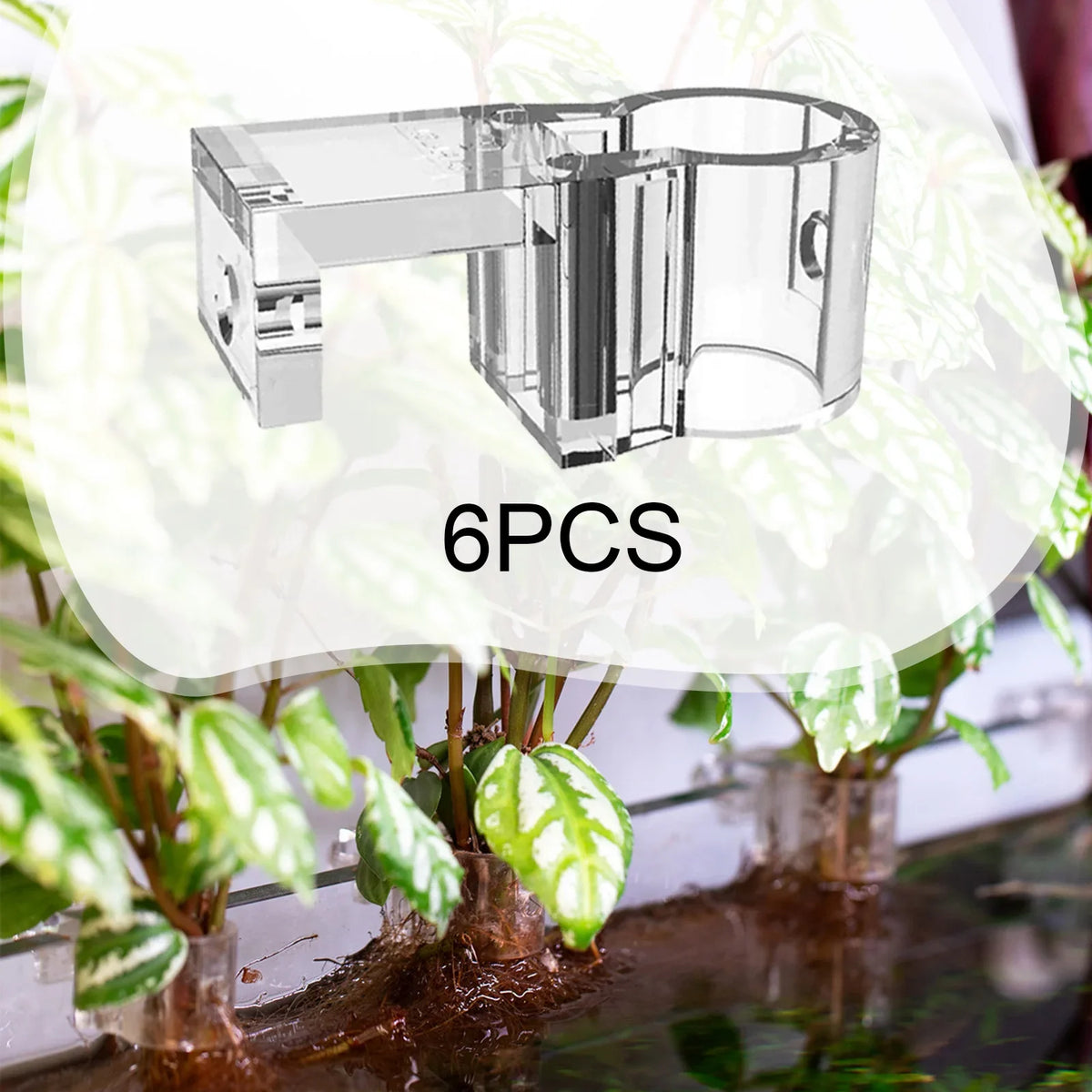 6Pcs Aquarium Plant Holder Support Cup Mini - ProPawPet.com