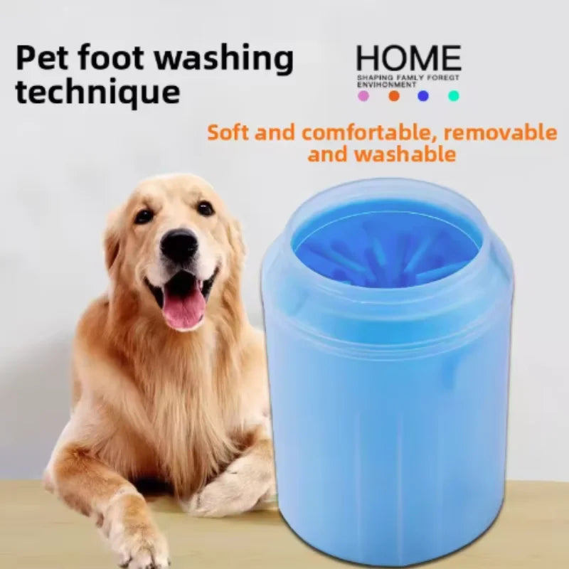 Portable Pet Paw Cleaner Soft Silicone Foot - ProPawPet.com