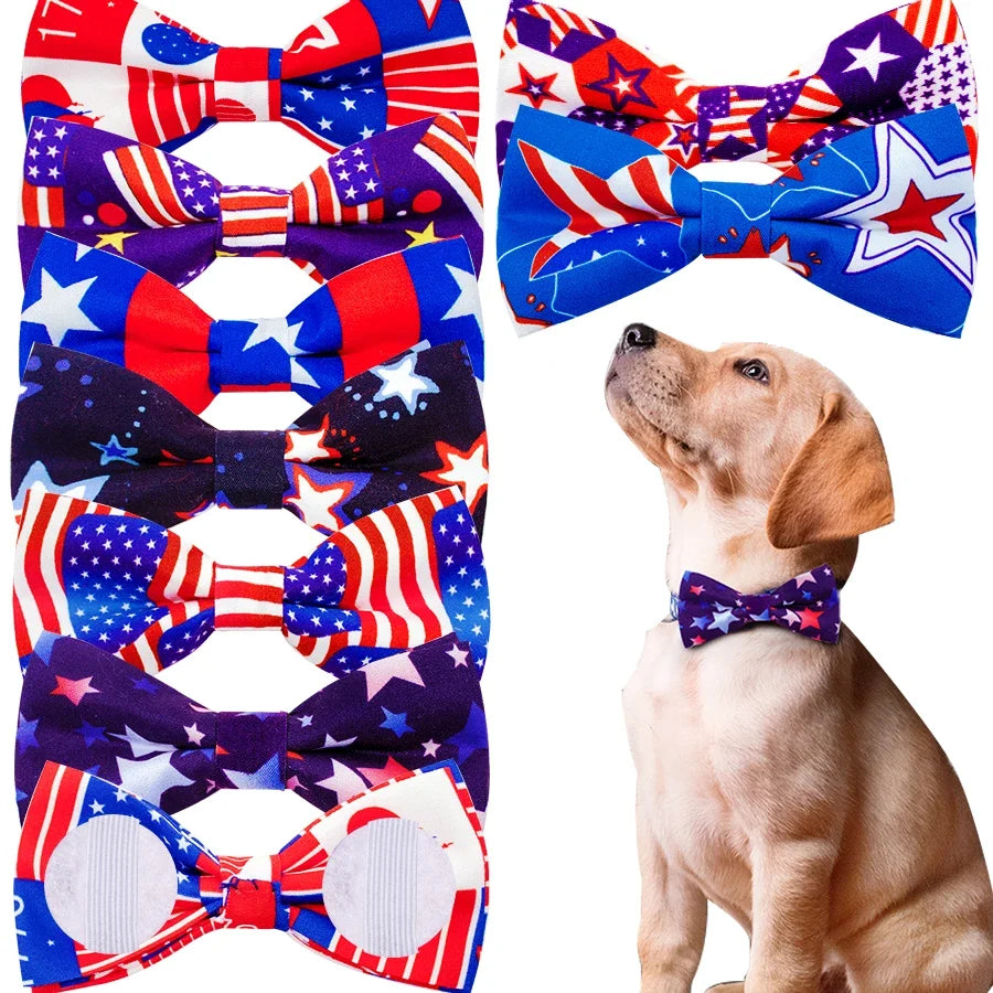 30/60PCS Adjustable Party Dog Bow Ties Pet - ProPawPet.com