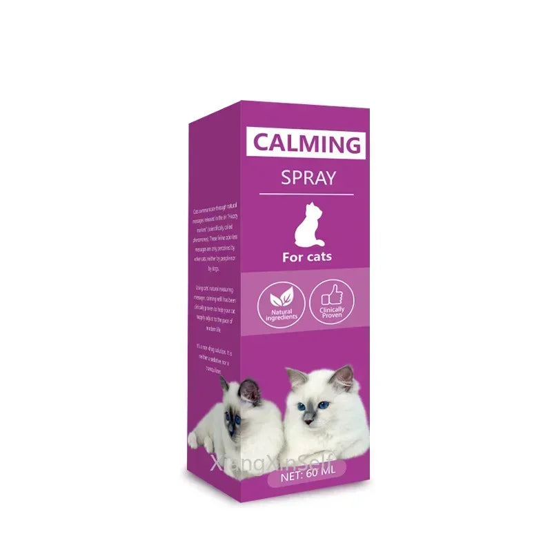60ml Calming Spray Feline Anti Stress Pheromone Emotional – photo 2