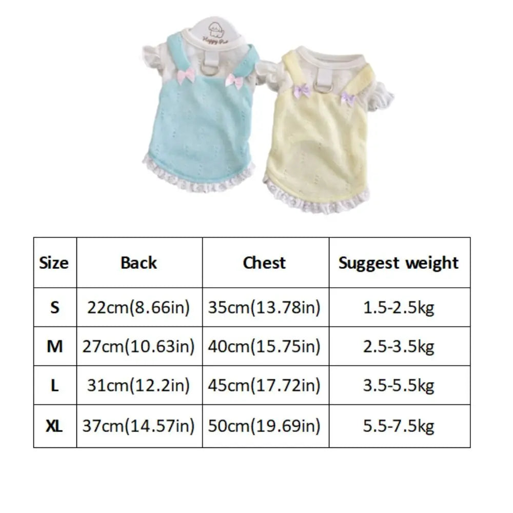 Cool Dog Summer Clothes Thin Breathable with - ProPawPet.com