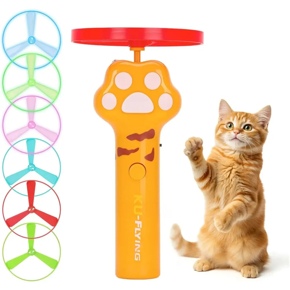 Cat Chase Fetch Toy Rechargeable Disc - ProPawPet.com