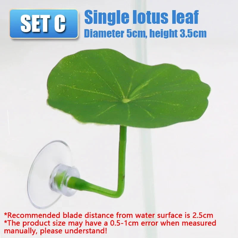Green Leaf Hanging Bed for Betta Fish Stress Reducing Aquarium – 3 Colors