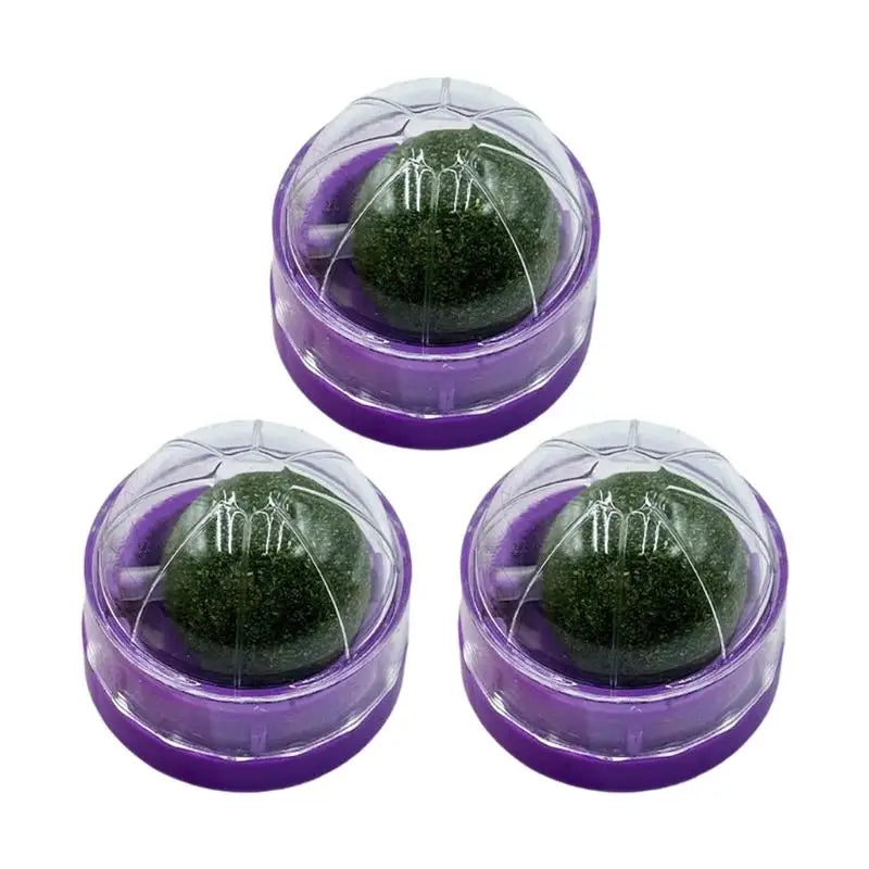 Set of 3 Interaction Cats Chew Toy Mint Balls – Cat Toys & Play