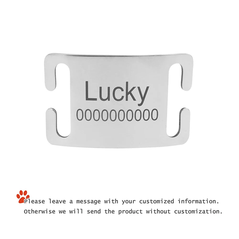 Curved Personalized Name Cat Dog Collar - ProPawPet.com