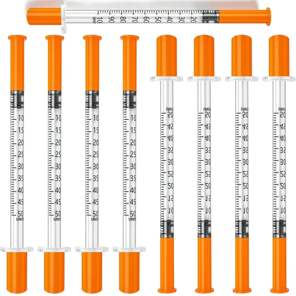 200/100 Pack 0.5/1ml Syringes with Needle - ProPawPet.com