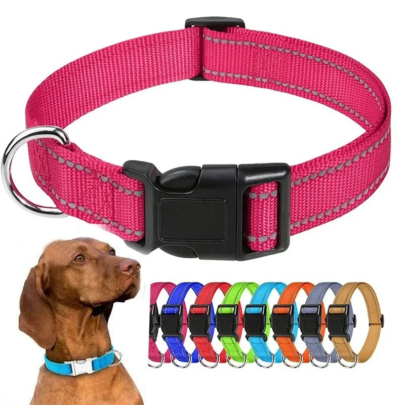 Reflective Dog Collar Strap with Adjustable - ProPawPet.com