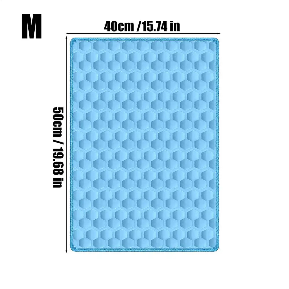 Dog & Cat Cooling Pad Non-slip Washable Cushion – 5 Colors