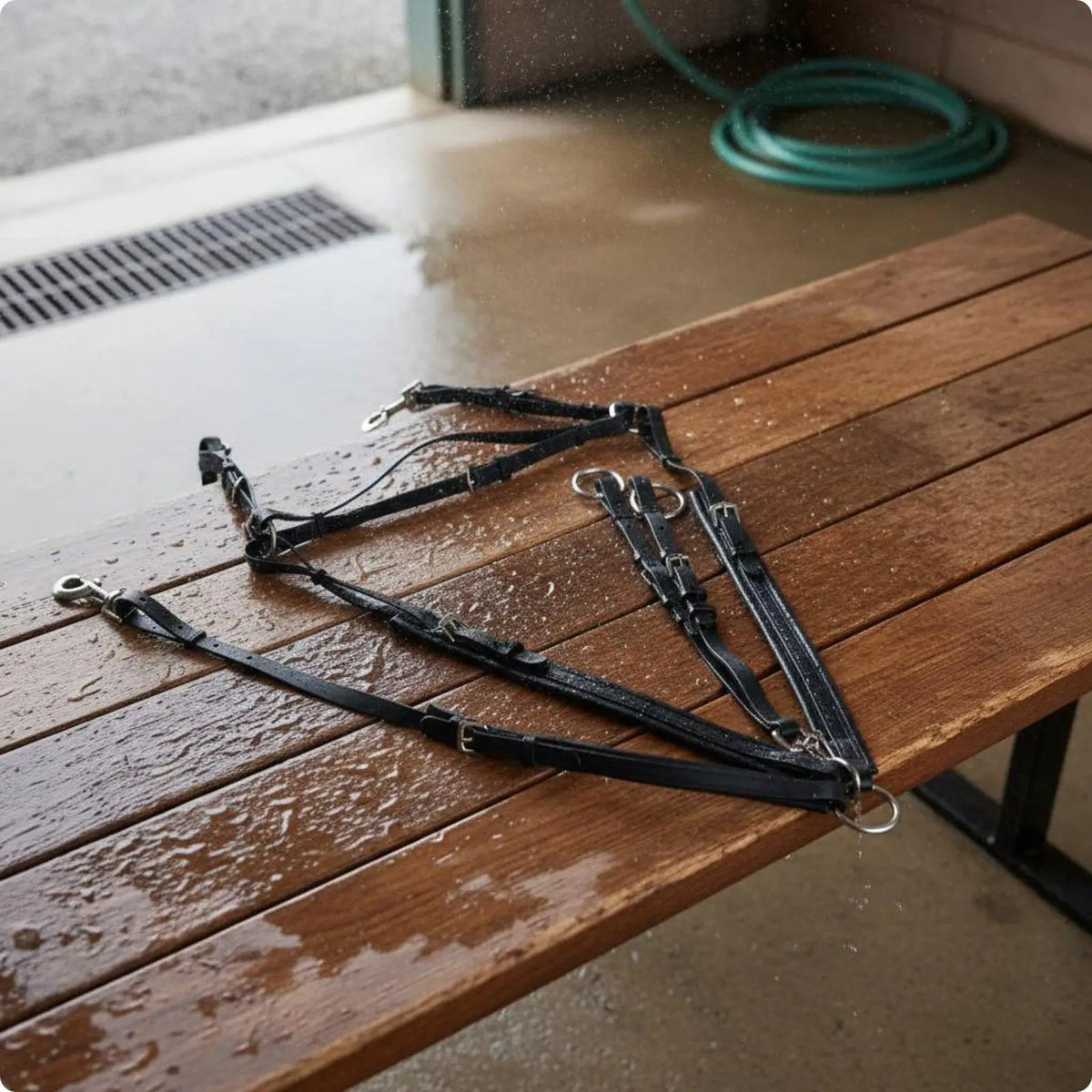 Water-resistant PVC Martingale Strap Horse Harness – Stable & Barn Supplies