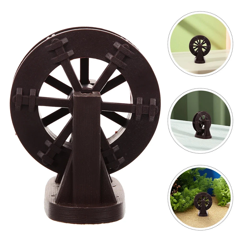 Windmill Waterwheel Fish Tank Decorations - ProPawPet.com