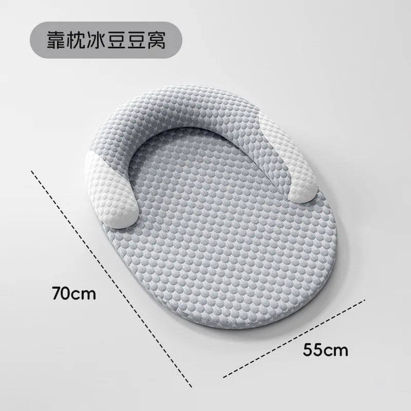 Summer Pet Cooling Pad Removable Washable Dog Bed – 4 Colors
