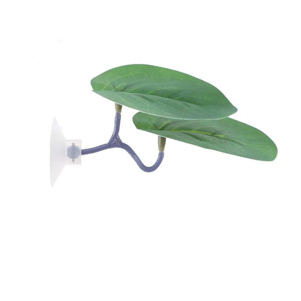 Plastic Betta Fish Rest Leaf Simulated Lotus - ProPawPet.com