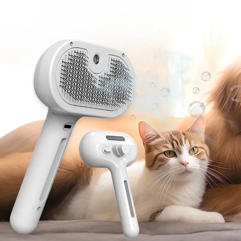 Pet Comb Steam Massage Brush Soft Tooth - ProPawPet.com