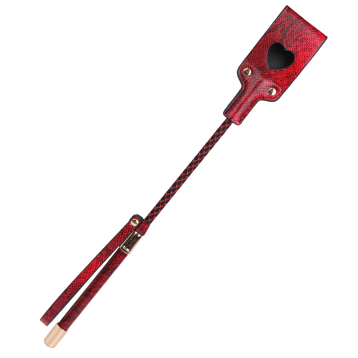 42.5cm PU Leather Riding Crop Whip – Horse Supplies