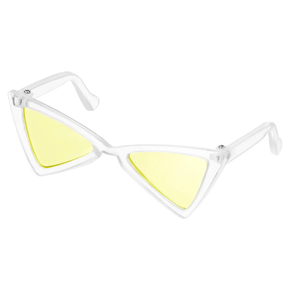 Pet Products Lovely Vintage Triangle Cat Sunglasses Reflection – 16 Colors