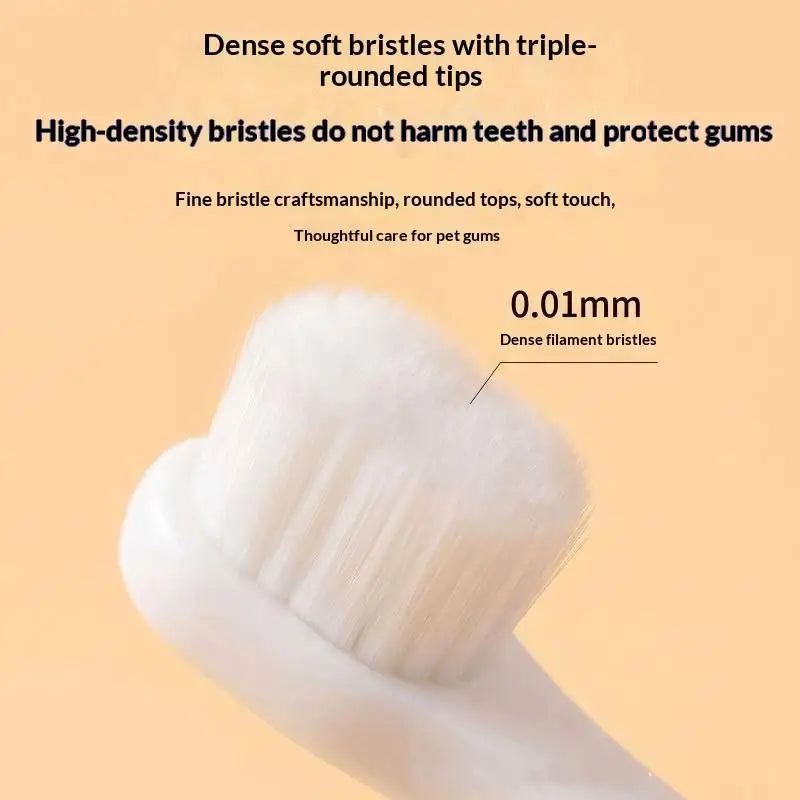 Round Head Toothbrush For Dog Remove Bad - ProPawPet.com