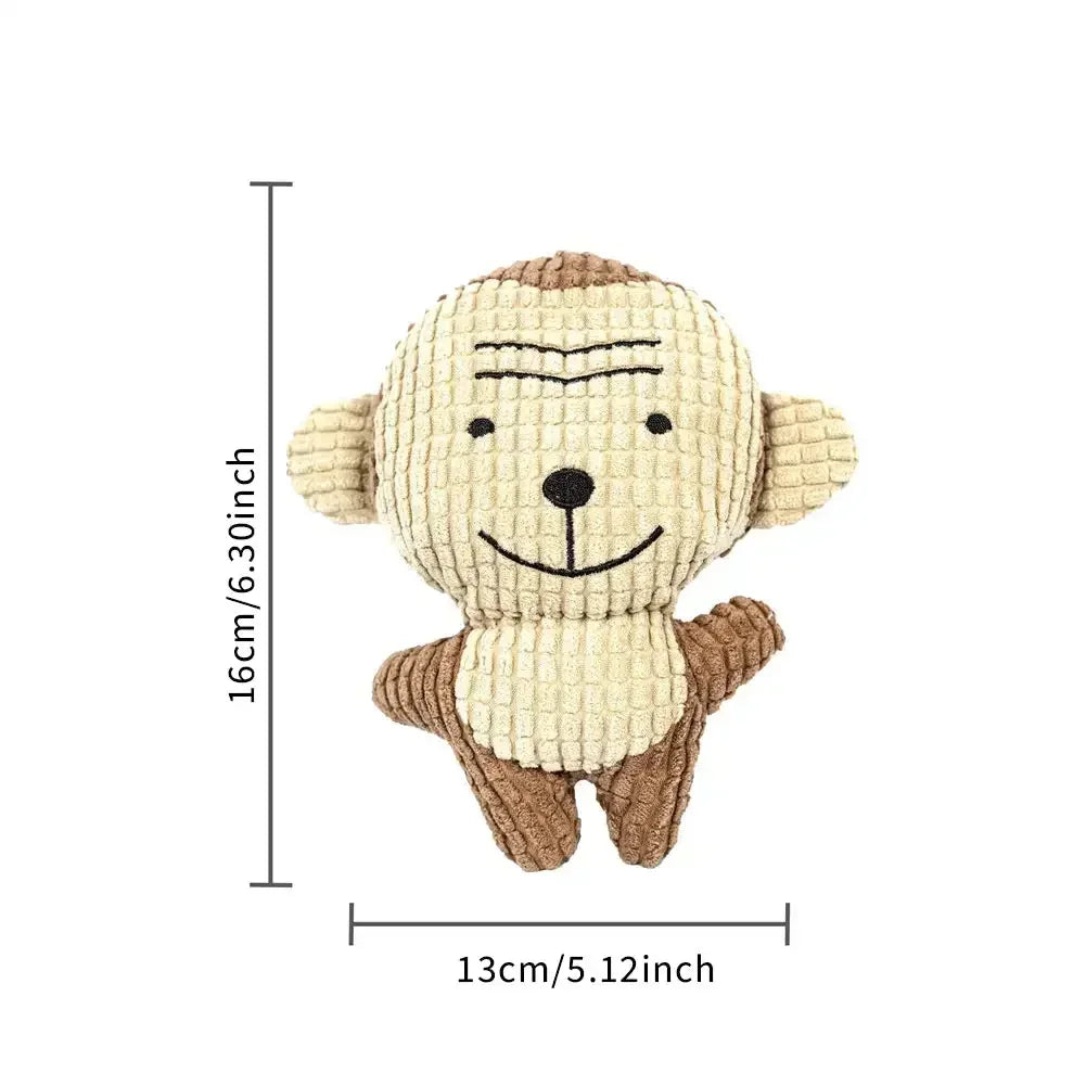 Plush Dog Toys Corduroy for Small Medium - ProPawPet.com