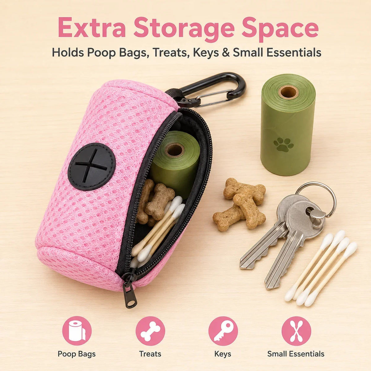 Dog Poop Bag Dispenser Hangingable Dog Poop - ProPawPet.com