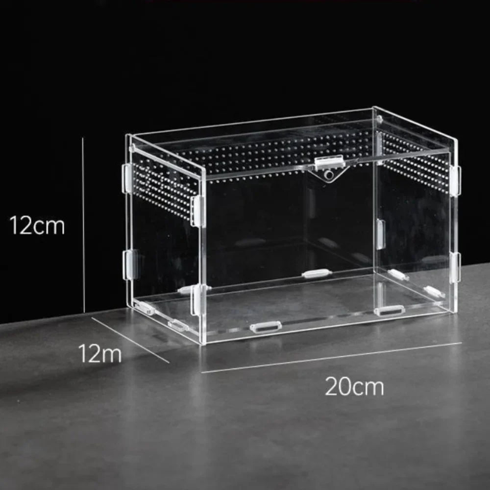 New Acrylic Reptile Habitat Anti-Escape - ProPawPet.com