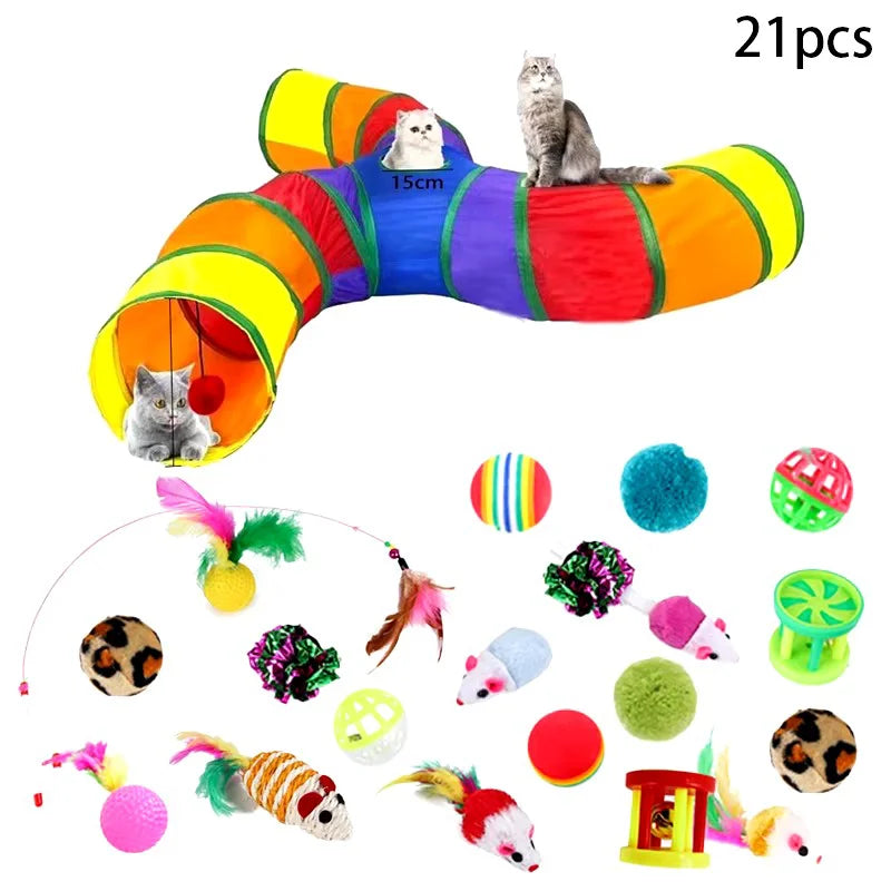 Cat Teaser Wand Toy Self Entertainment Maze - ProPawPet.com