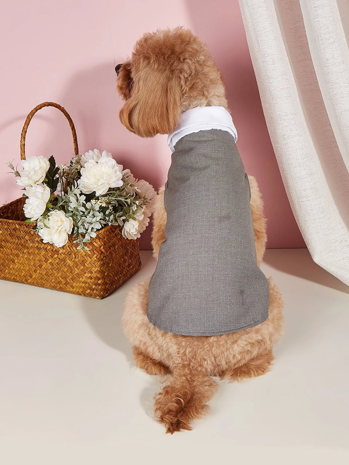 Dog Tank Top Dog Vest Cat Dog Puppy Bowknot - ProPawPet.com