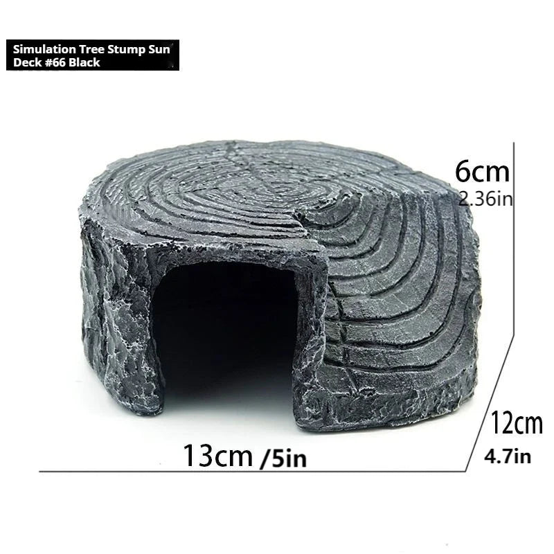 Turtle Platform Rectangular Aquarium Fish - ProPawPet.com