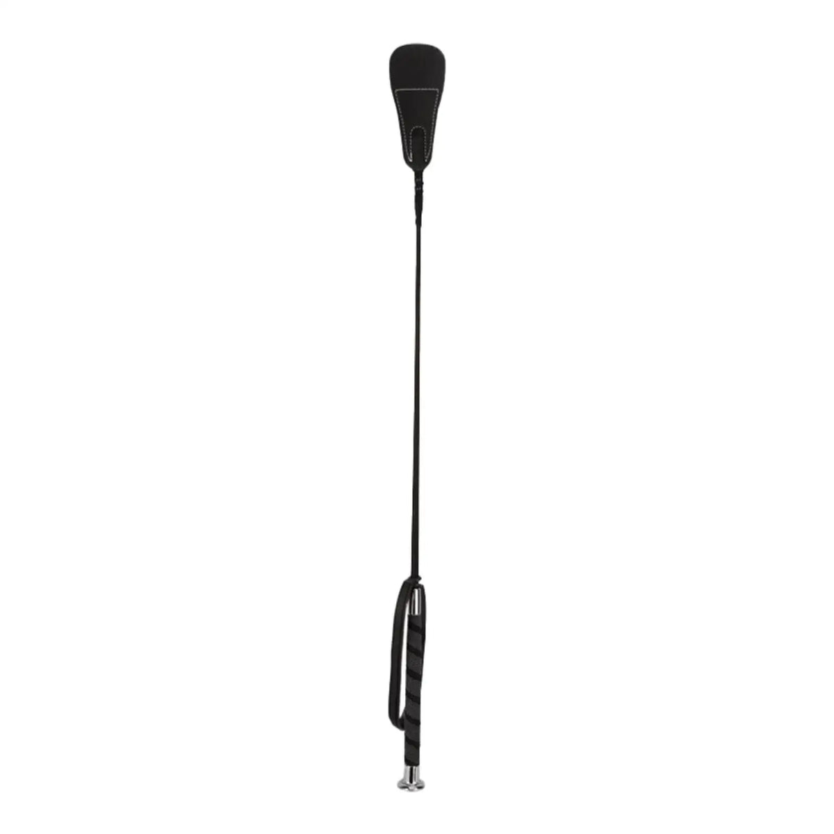 Riding Crop Whip with Wrist Strap Fiber Leather Gear – 3 Colors