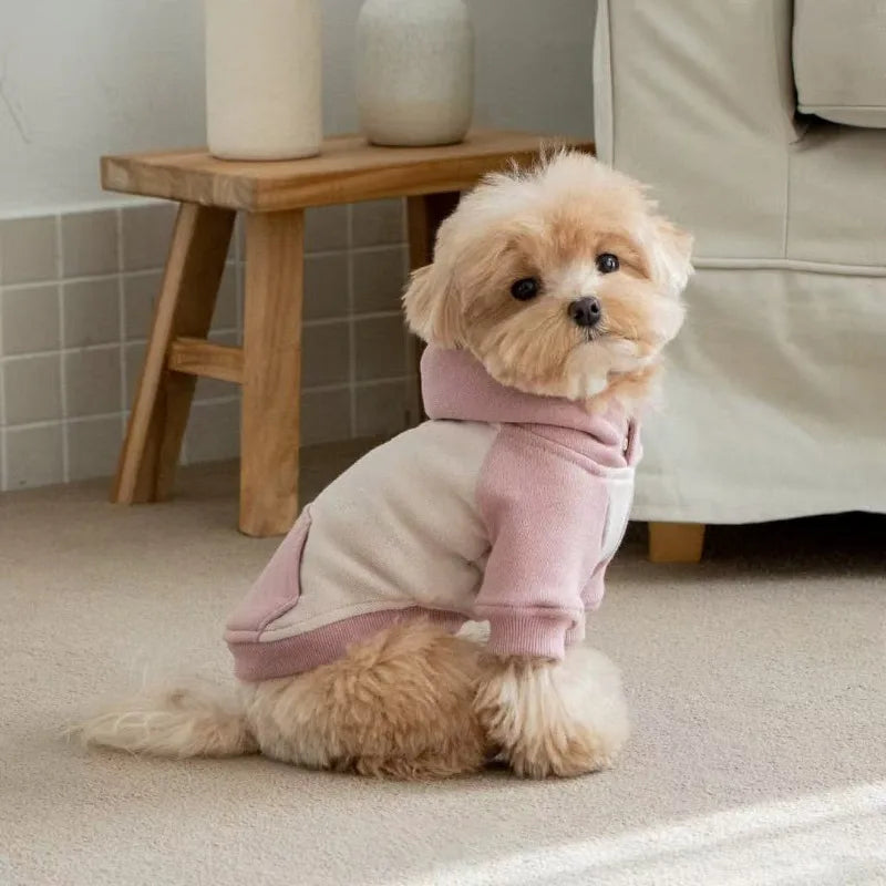 Warm Dog Hoodies Soft Fleece Pet Clothes for - ProPawPet.com