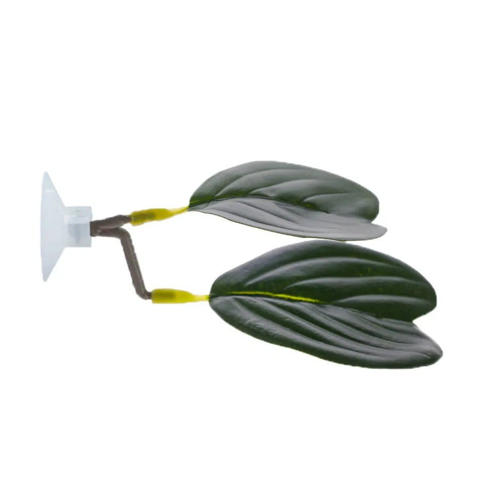 Plastic Betta Fish Rest Leaf Simulated Lotus - ProPawPet.com