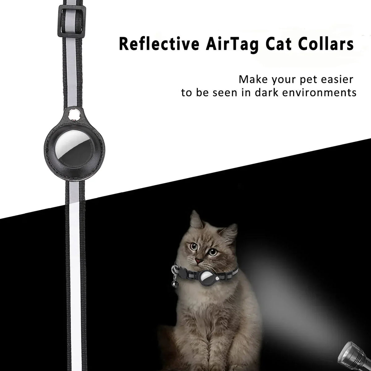 Adjustable Reflective Cat Collar with - ProPawPet.com