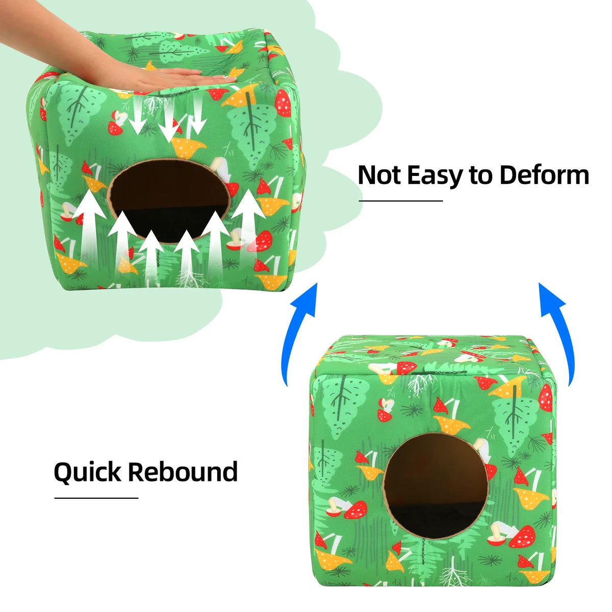 Guinea Pig Hideout Bed Washable Guinea Pigs - ProPawPet.com