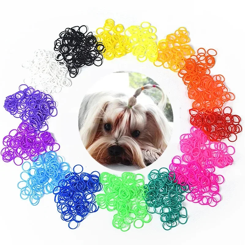 Colorful Pet Grooming Rubber Band Dog - ProPawPet.com