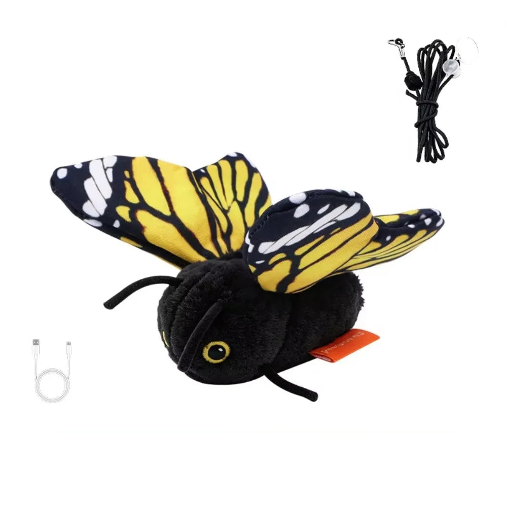 Washable Rechargeable Automatic Cat Teaser Plaything – 3 Colors
