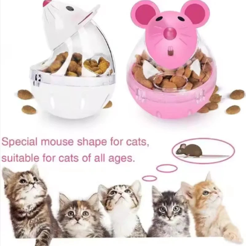 Pet Feeder Cat Toy Mouse Rolling Food - ProPawPet.com