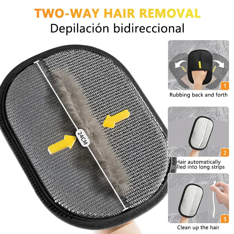 5-Finger Reusable Double-Sided Pet Hair - ProPawPet.com