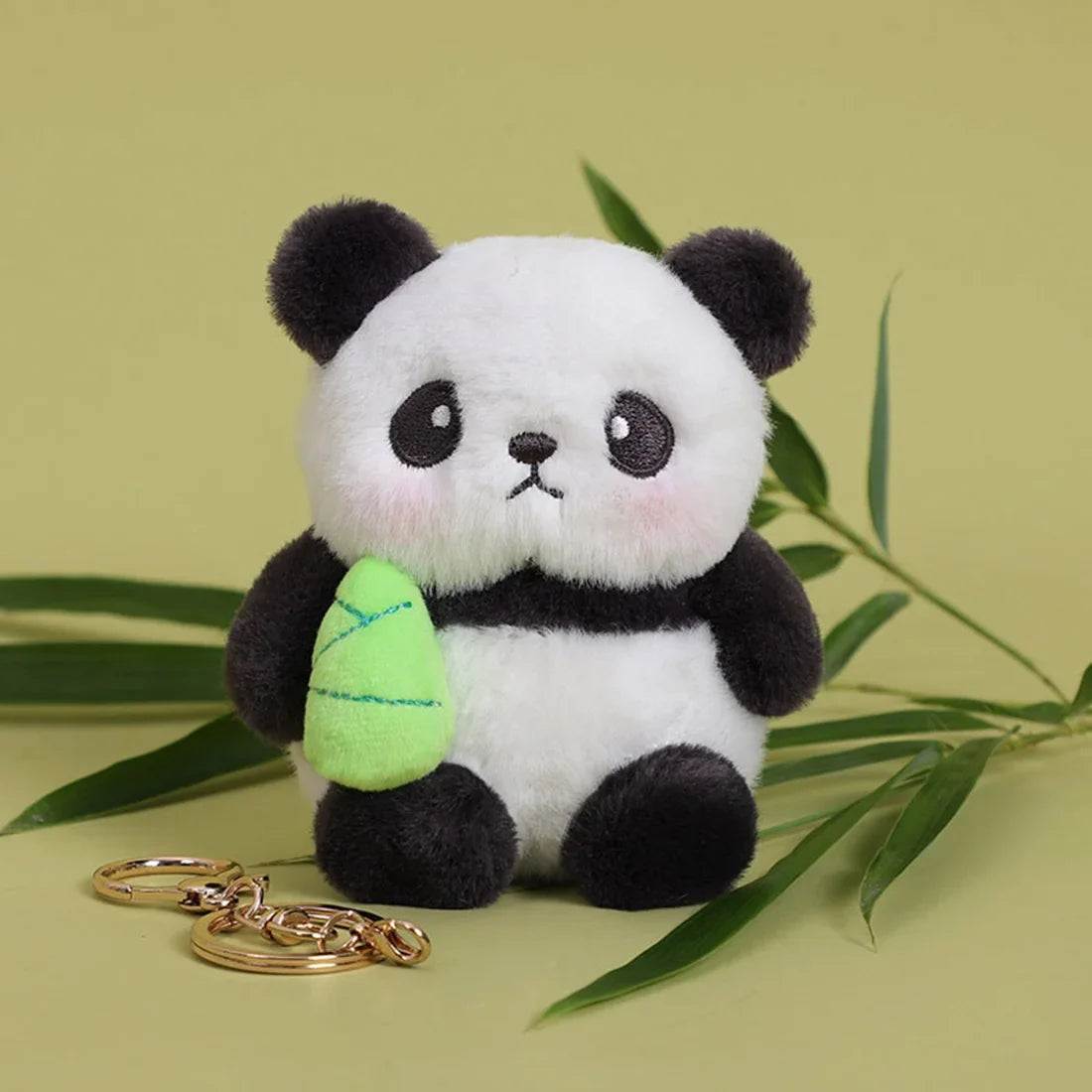Cute Animal Plush Keychains Stuffed Panda Little Tiger Key – 32 Colors