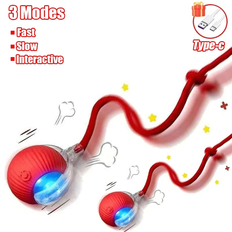 1~3pcs Cat Interactive Ball Toy Automatic - ProPawPet.com