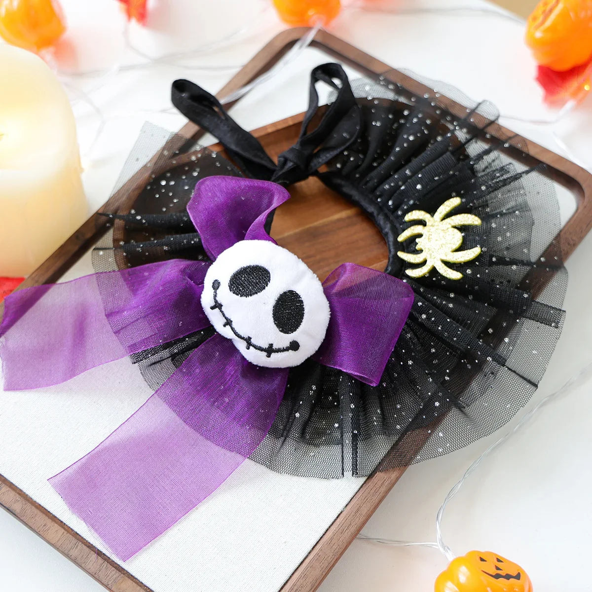 Halloween Pet Dress Up Accessories Adjustable Cats & Dogs – 9 Colors