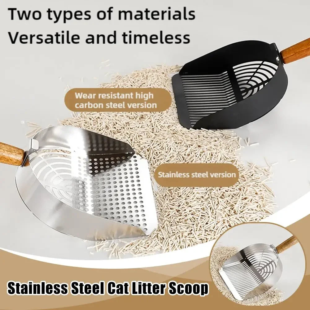 Steel Cat Litter Scoop Long Handle Pet Waste - ProPawPet.com