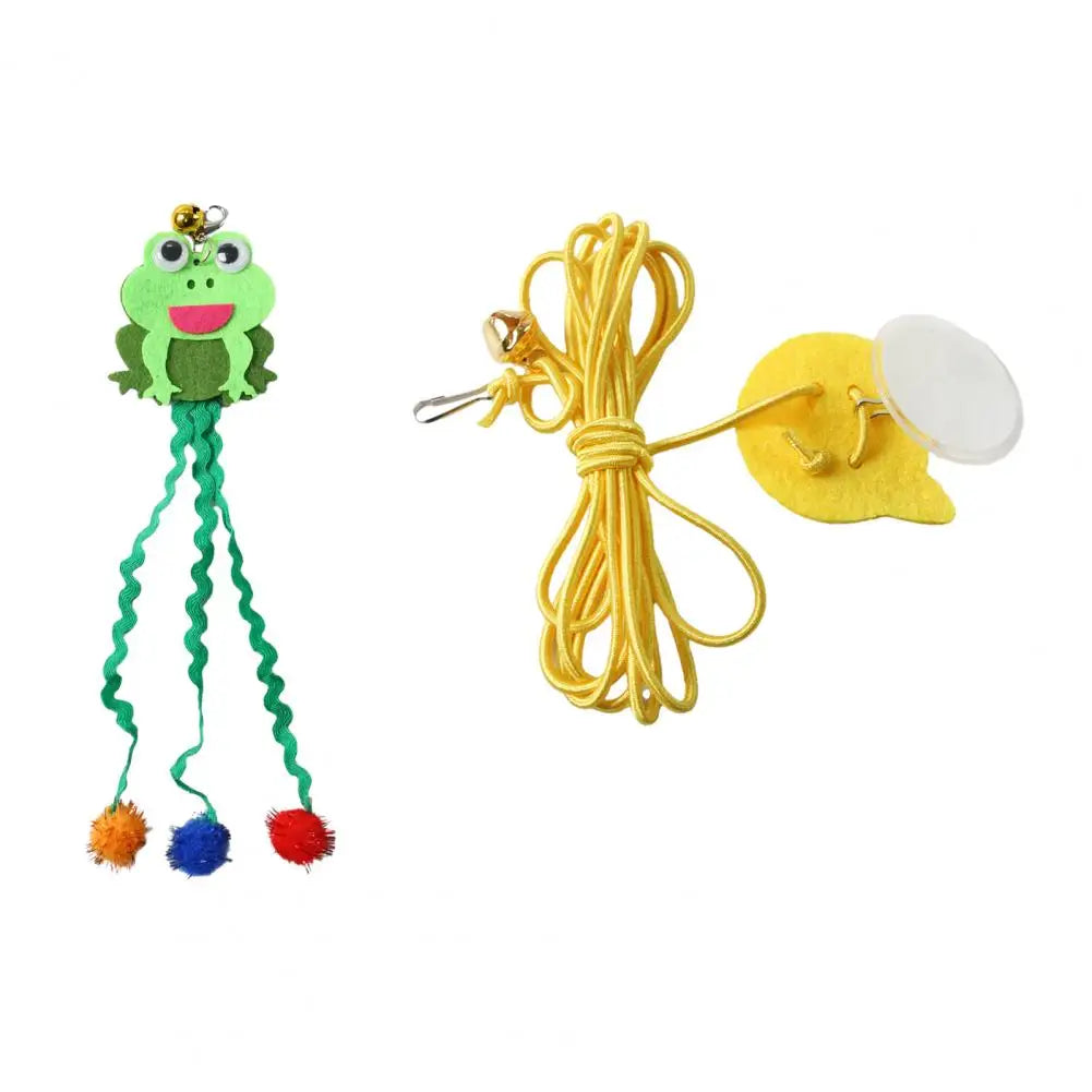 Self-play Cat Plaything Swinging with Elastic Rope – 5 Colors