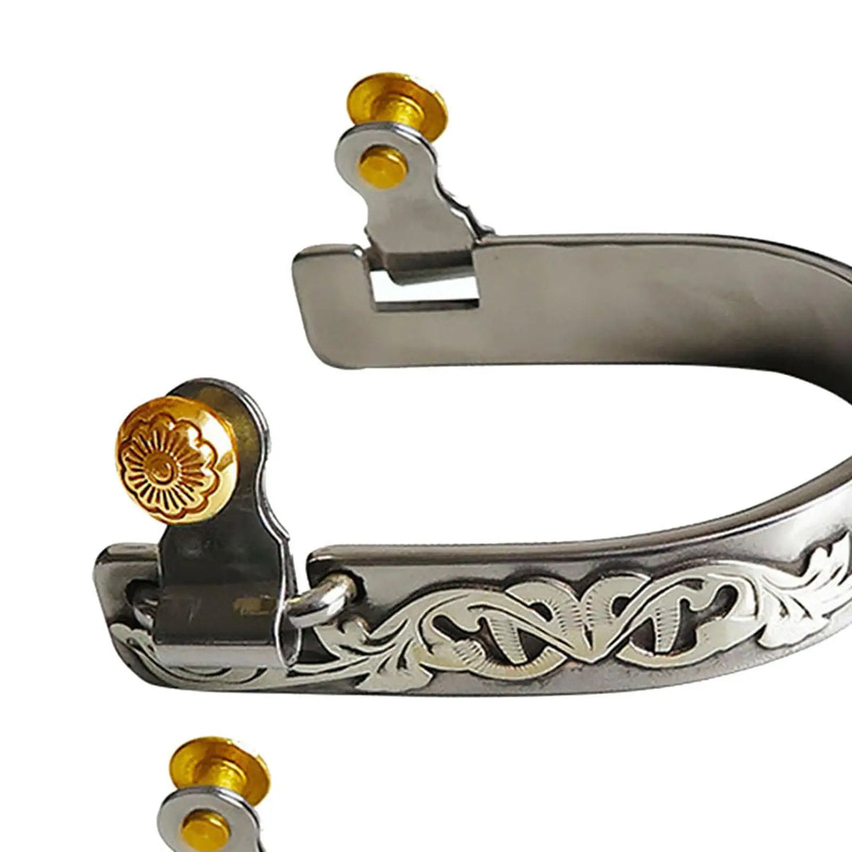Classic Western Horse Boot Spurs Stainless - ProPawPet.com