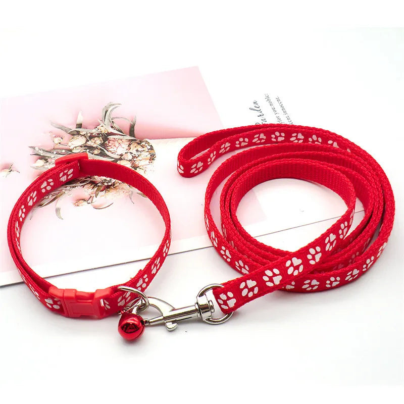 Cute Dog Paw Print Pet Traction Rope Puppy - ProPawPet.com