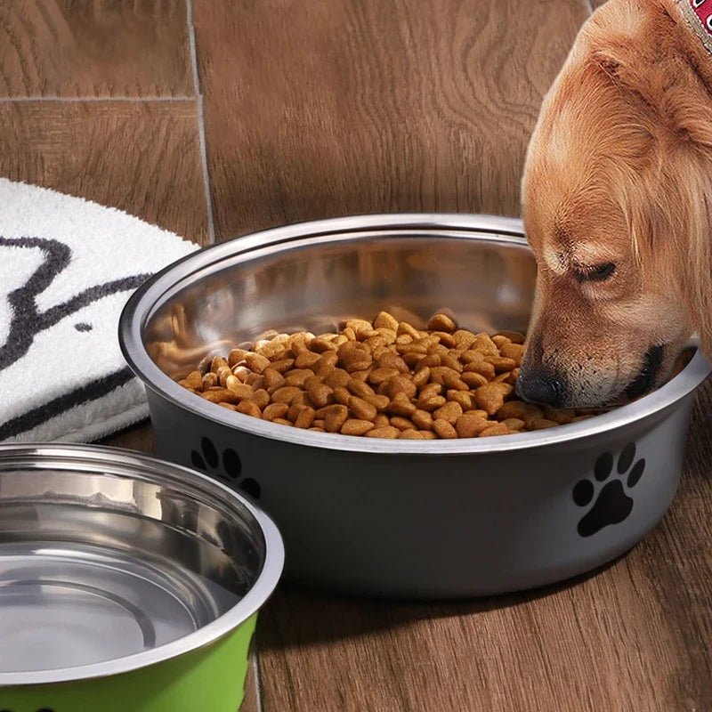 Pet Bowl Stainless Steel Dog Water Bowl with - ProPawPet.com