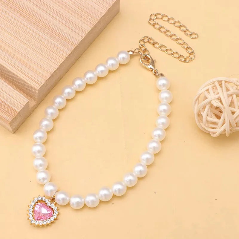 Pet Rhinestone Collar Adjustable Cat - ProPawPet.com