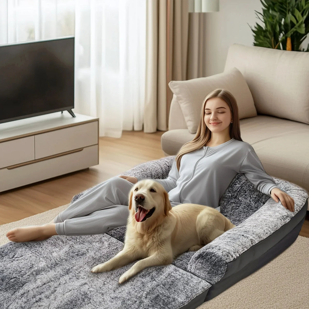 180cm Long Human Dog Bed Fits Adults and - ProPawPet.com