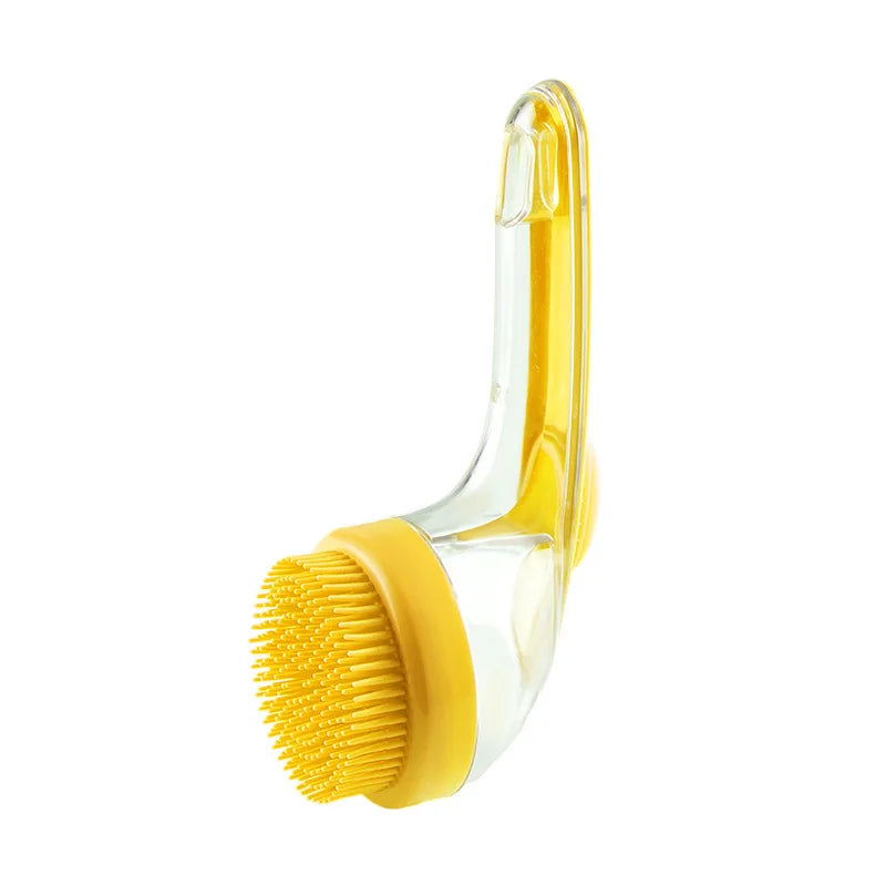 2‑in‑1 Pet Bath Brush with Soap Dispenser – 3 Colors