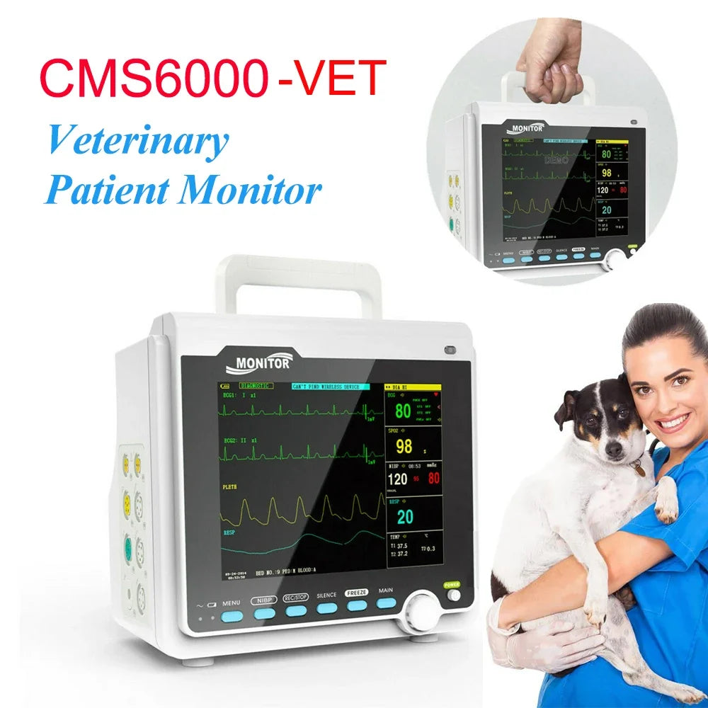 SINOHERO CMS6000 Portable Veterinary Monitor - ProPawPet.com